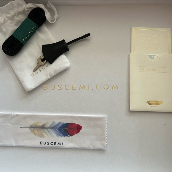 Brand new Buscemi men’s croc 100mm sneakers! - Picture 2 of 8